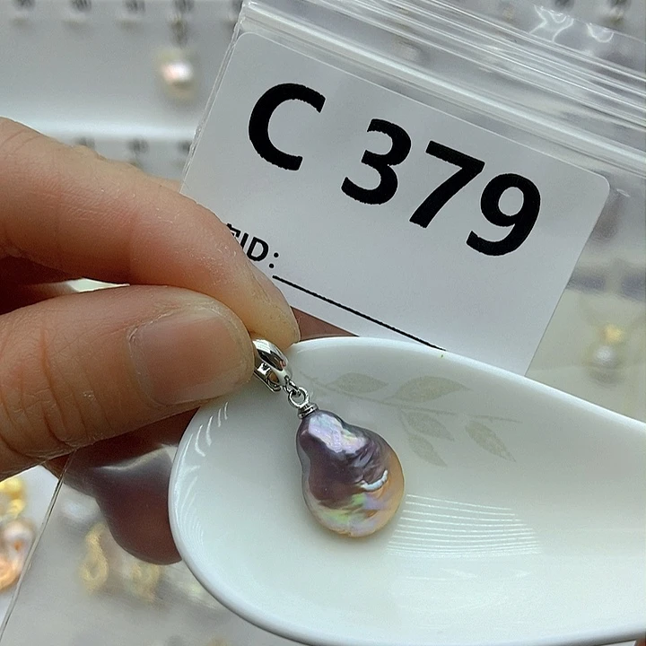 淡水珍珠颈饰银S925镶嵌