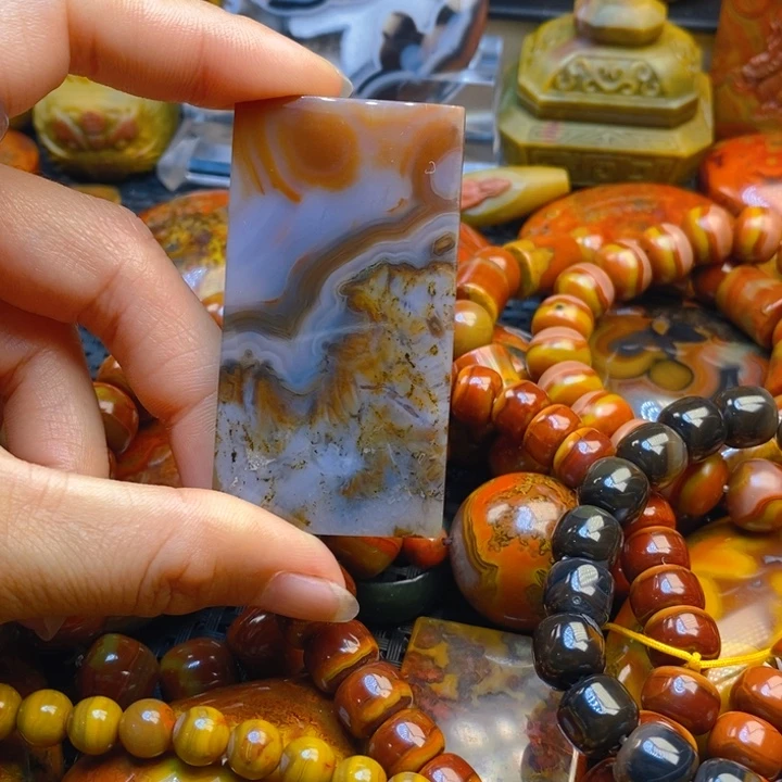 未镶嵌颈饰玛瑙/玉髓