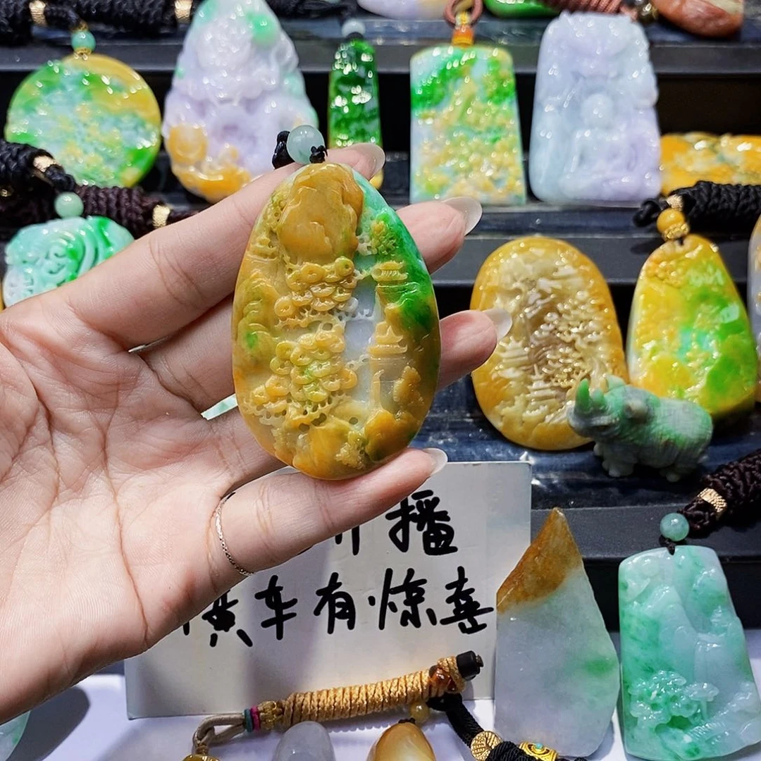 公***曦定制翡翠未镶嵌翡翠