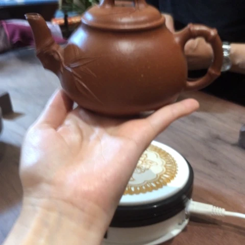 茶壶紫砂茶壶茶壶竹子清风