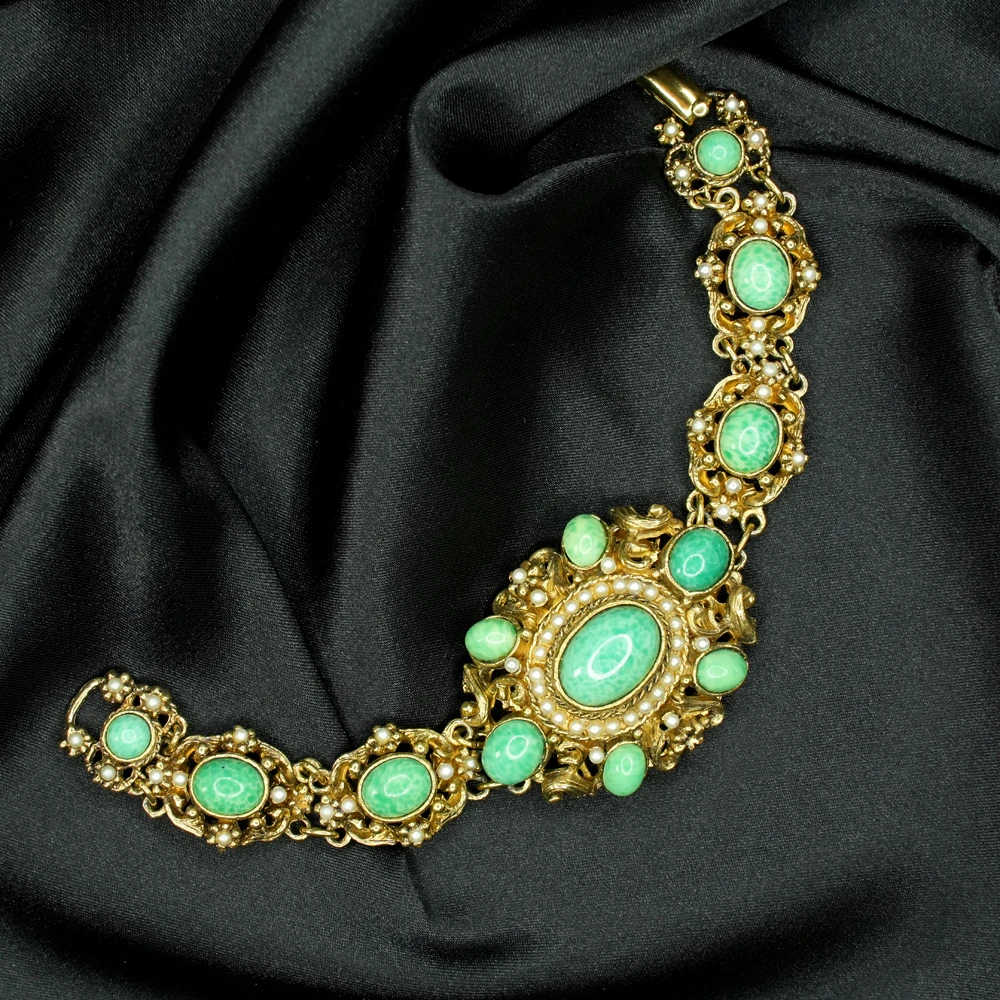 重工古典宫廷琉璃项链[2502111-065]