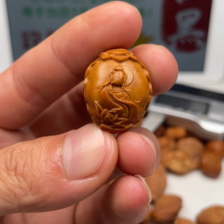 吊坠橄榄核橄榄核雕刻单籽。