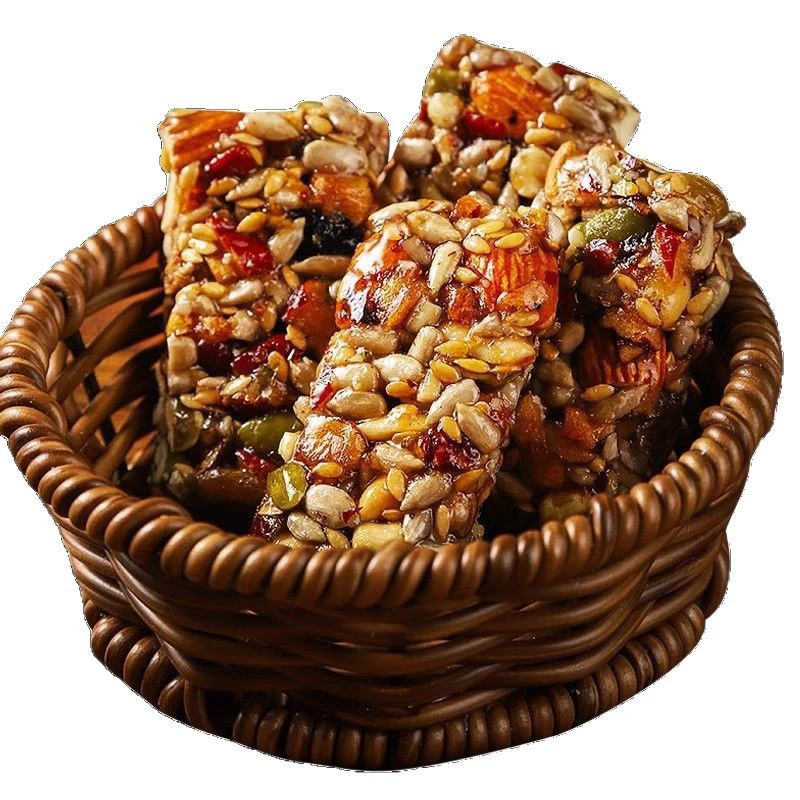 黄芪党参坚果切糕传统糕点营养丰富可作早餐代餐250g/袋