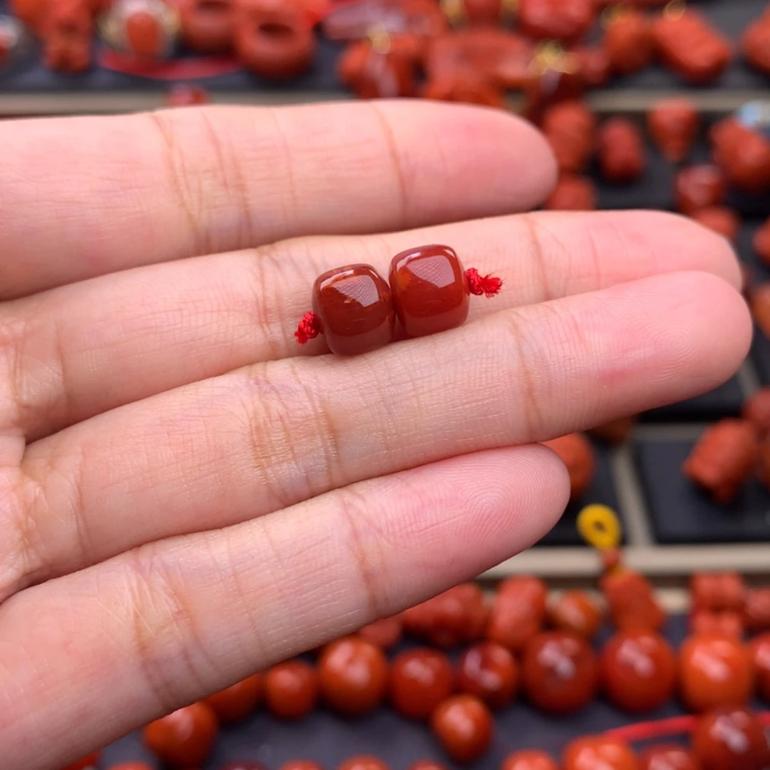 【闪购商品】南红玛瑙老型老型8mm未镶嵌猴****练