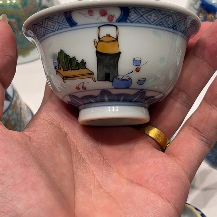 应***物景德镇高温陶瓷杯子