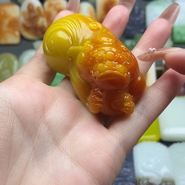 颈饰未镶嵌石英质玉