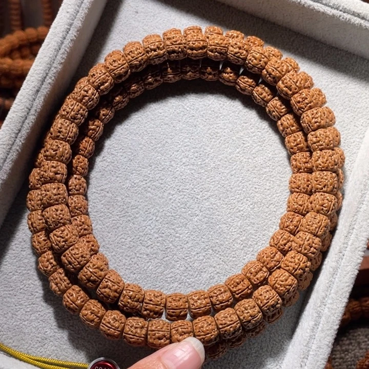 吊坠金刚菩提一**李精工藏士盘龙长串