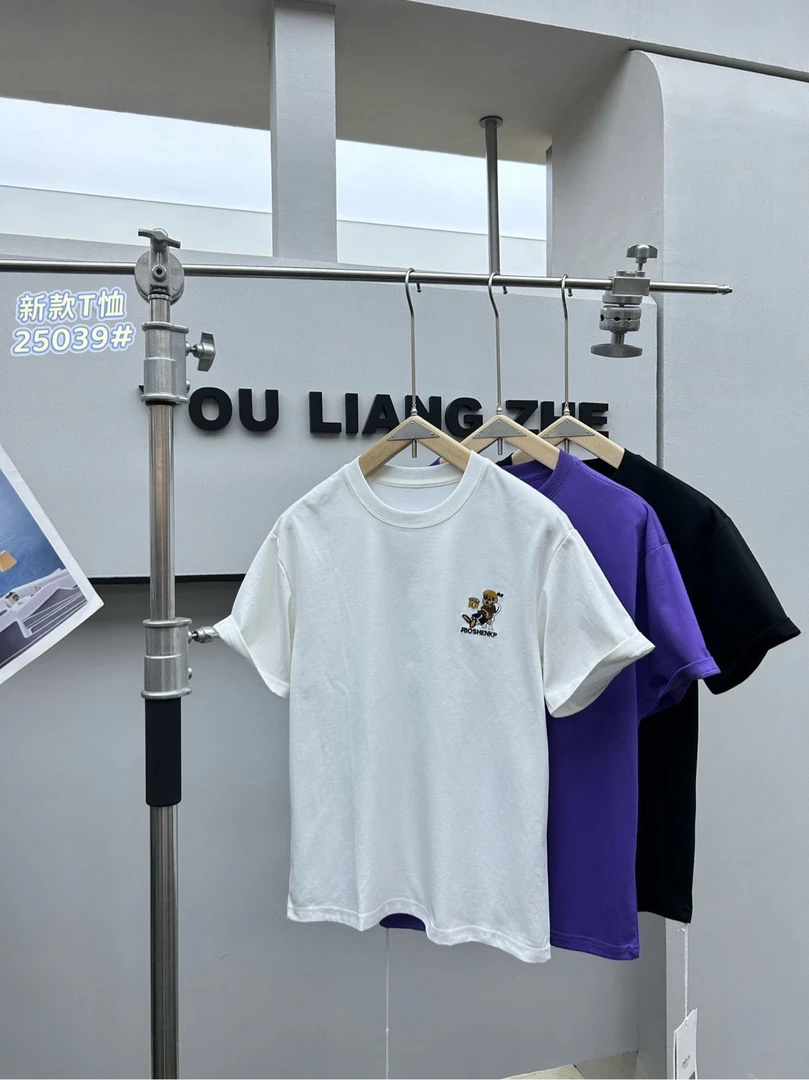 Z-25039 紫色 网红夏季短袖