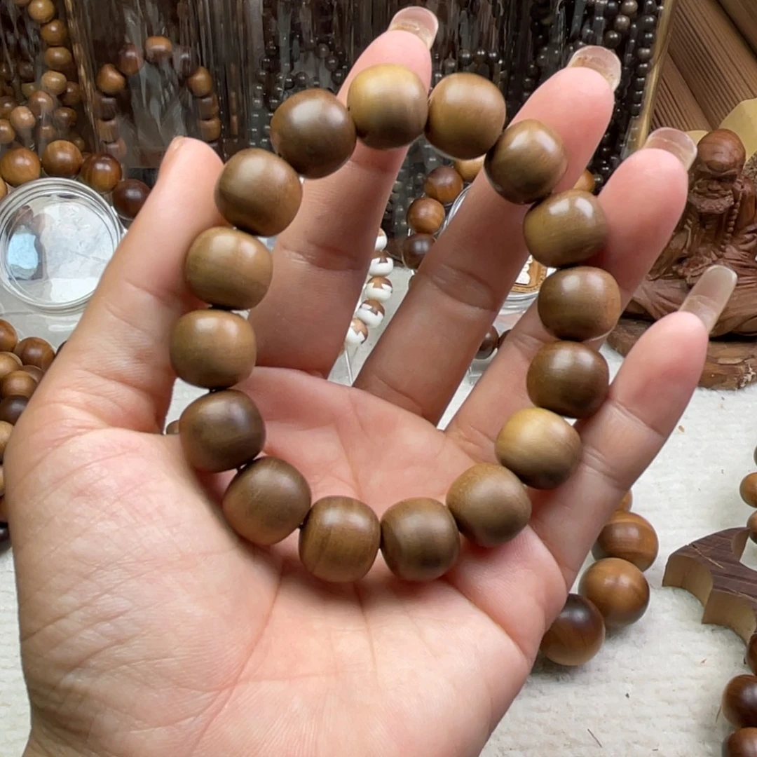 手串/手链檀香木印度老山檀香1314奶香不沉