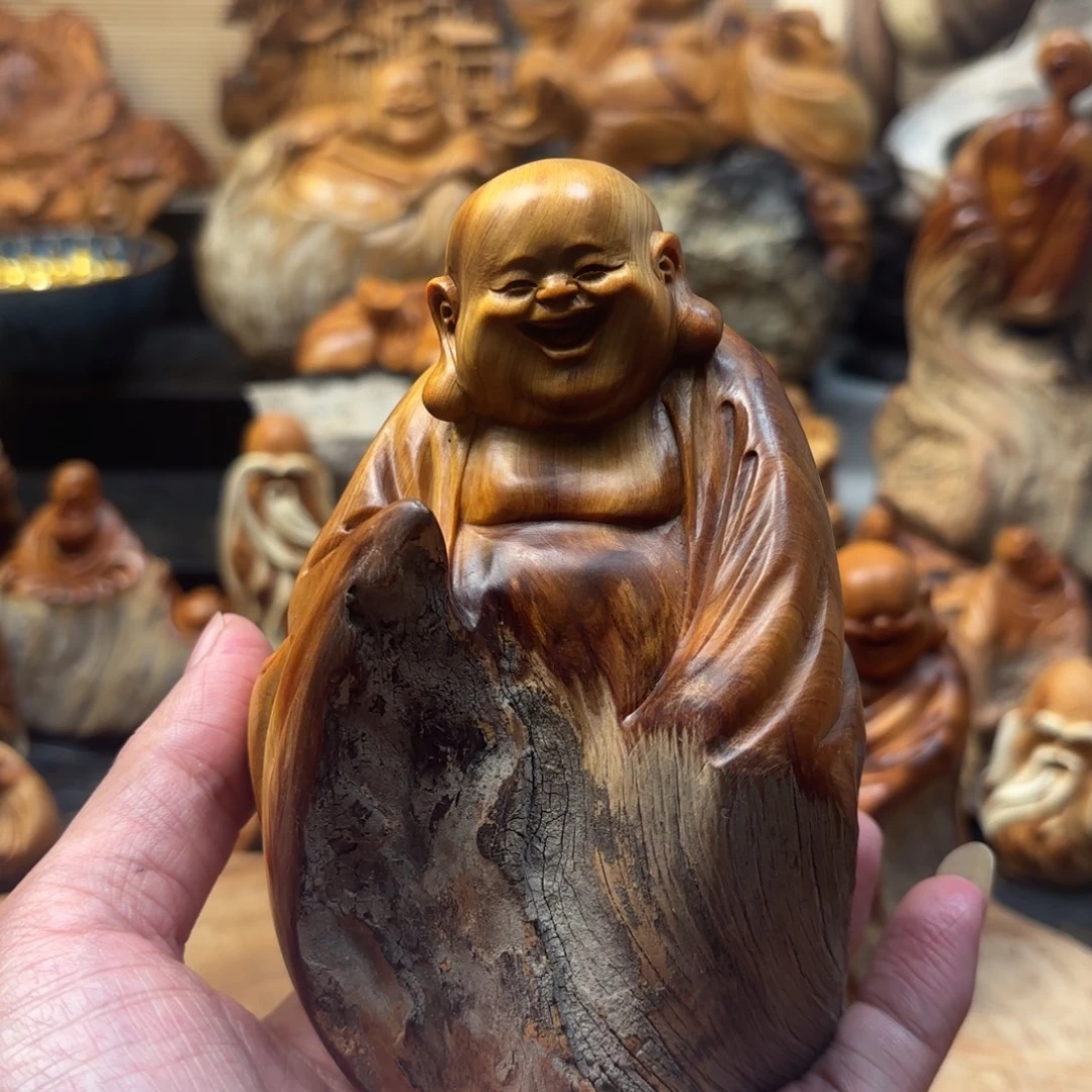 格***佬柏木太行崖柏手工雕刻