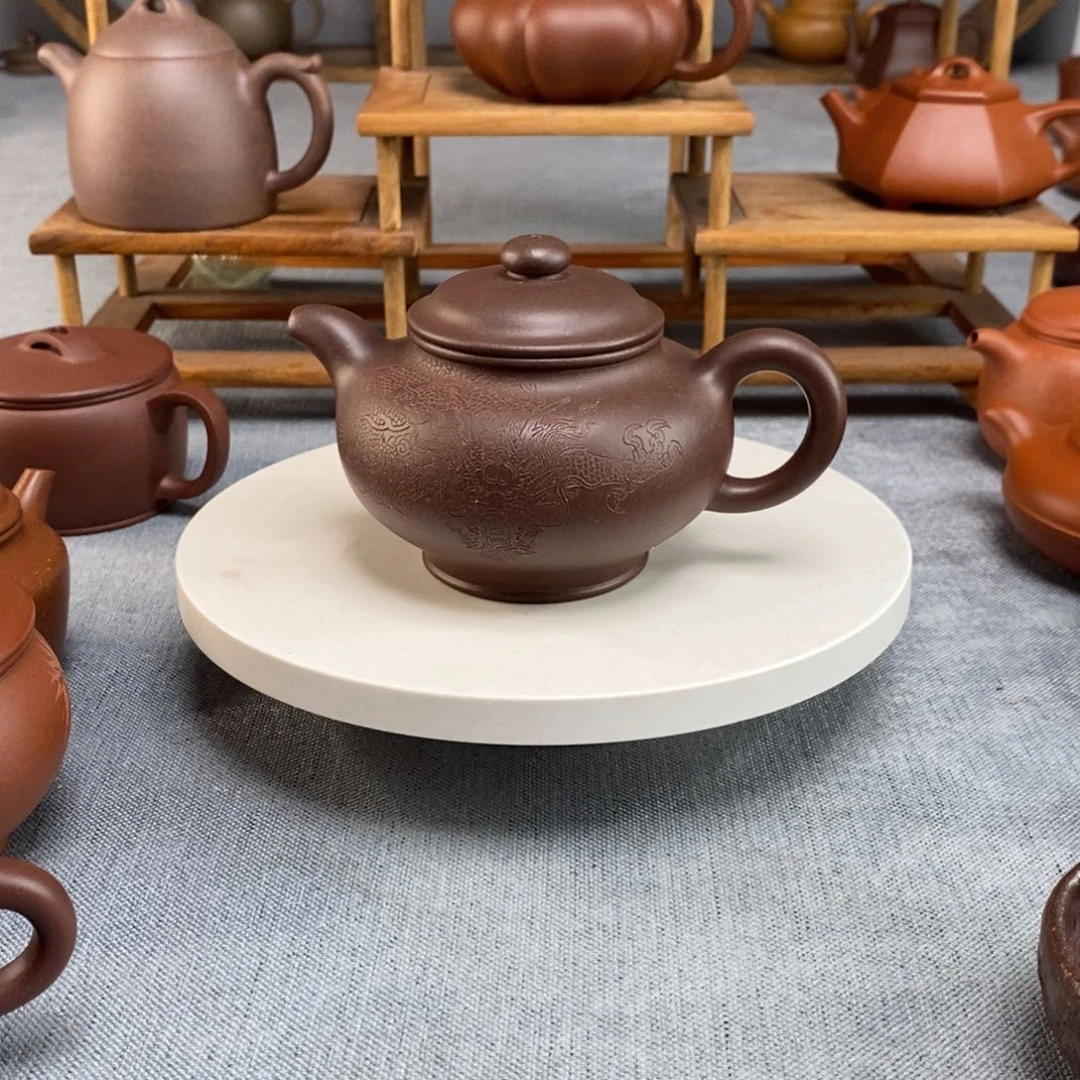 紫砂茶壶全手工掇只