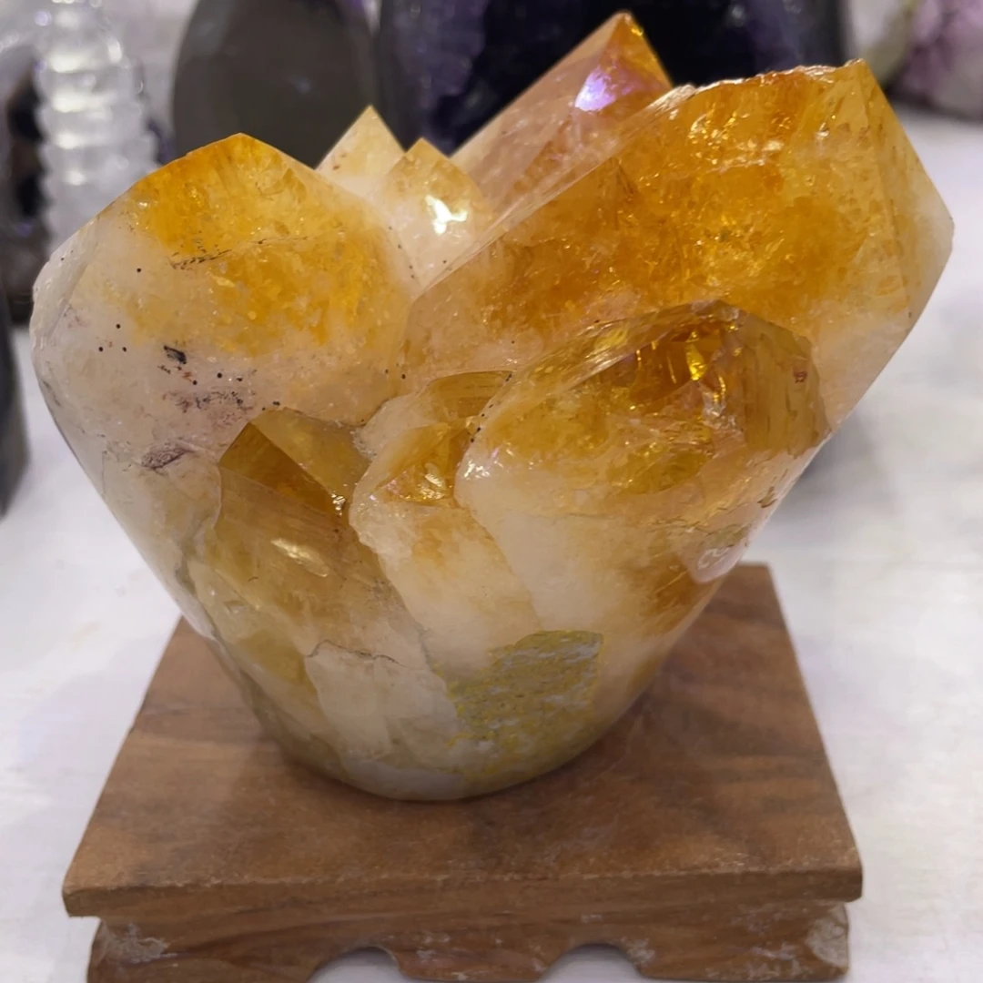 水晶珠宝半成品未镶嵌E***阮