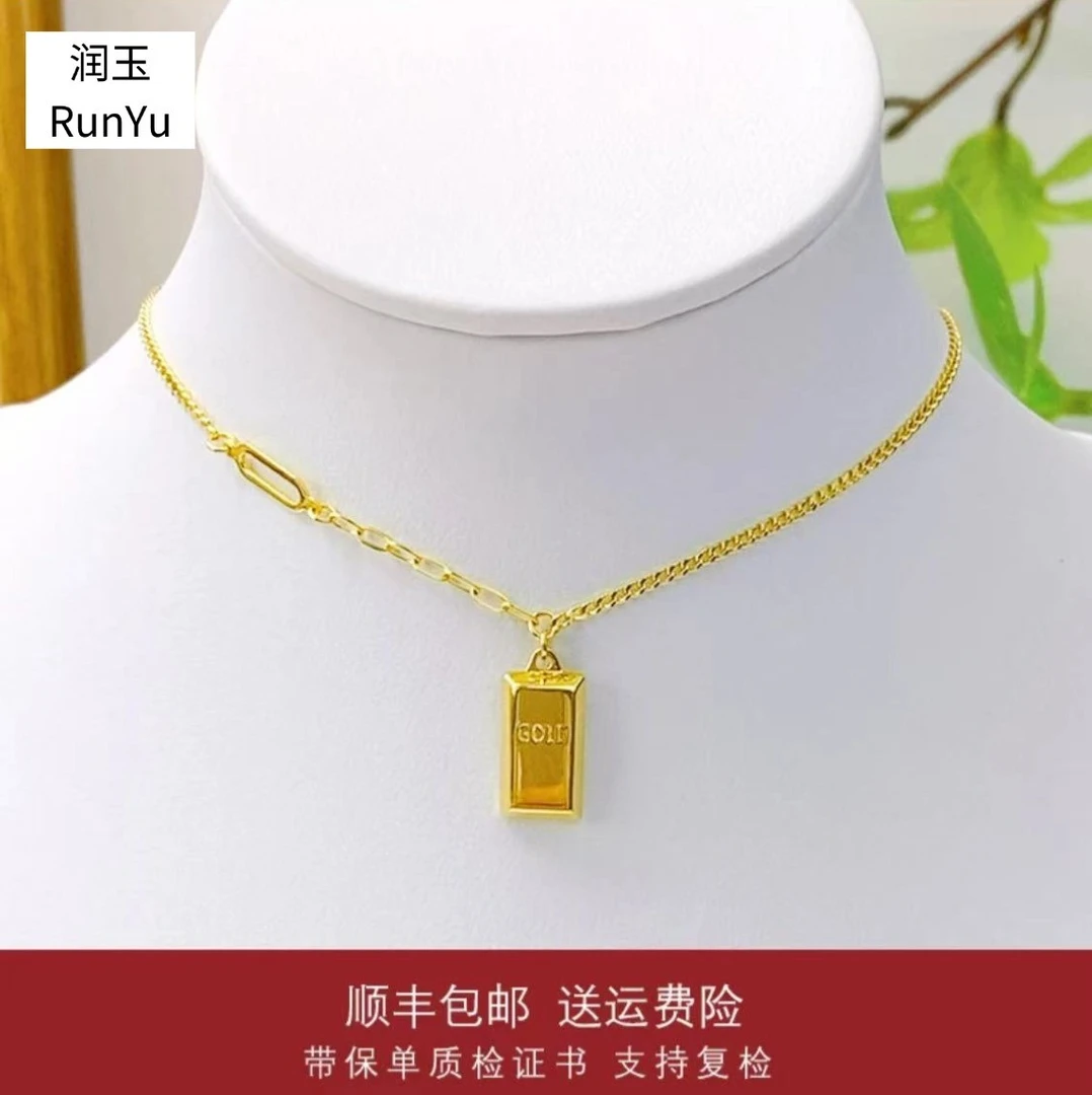 坠链均足银 【暴富项链】复古国风百搭潮流时尚ins精致暴富项链套链