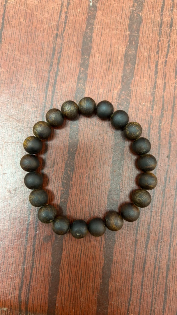 奇楠沉香绿棋张勺子09圆珠单圈沉水9gZLA043zx32多样性发一