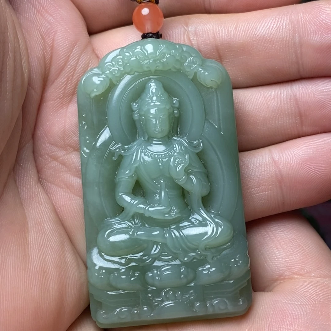 未镶嵌和田玉（碧玉）挂件
