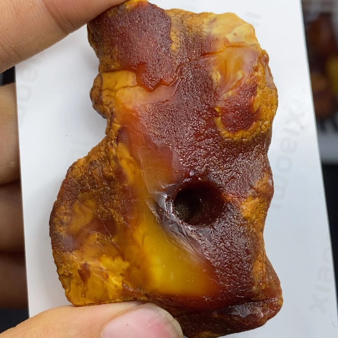 未镶嵌定制蜜蜡梨