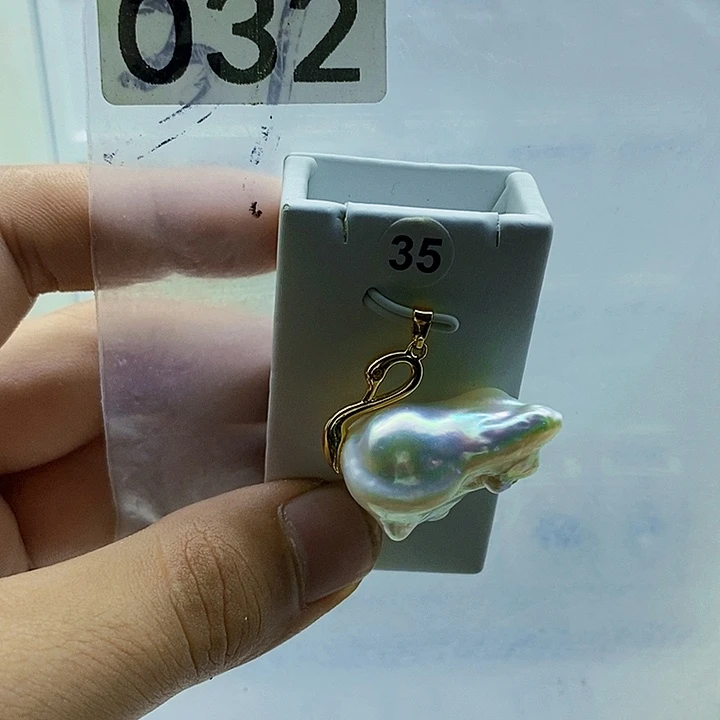 颈饰合金淡水珍珠