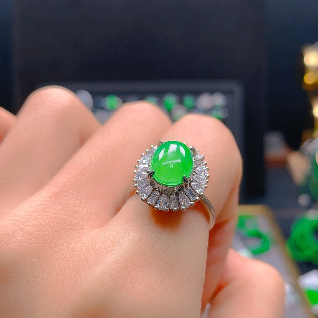 未镶嵌戒指翡翠天然翡翠