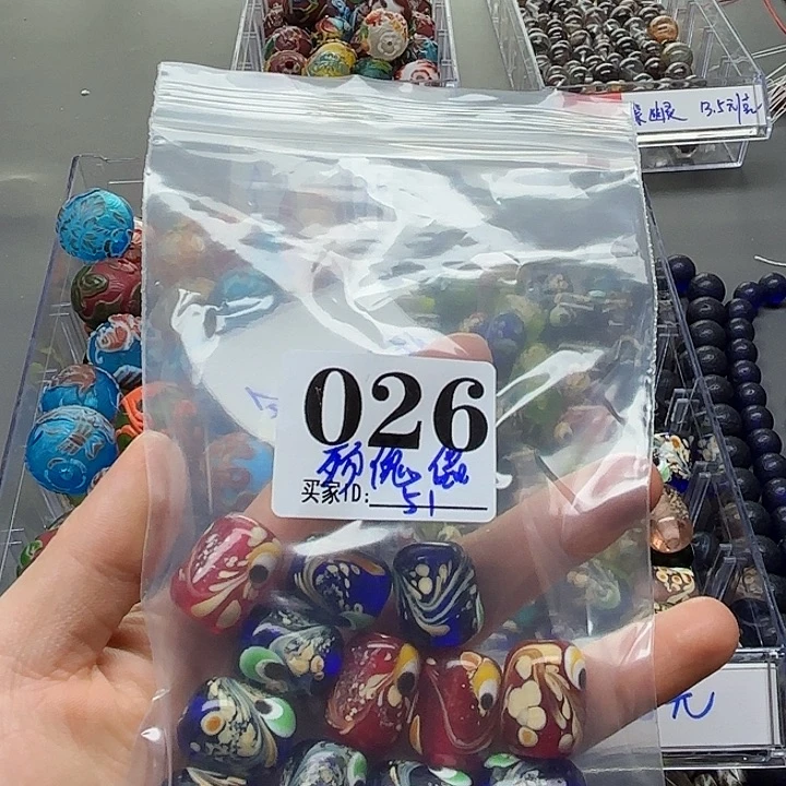 琉璃颈饰琉璃琉璃026