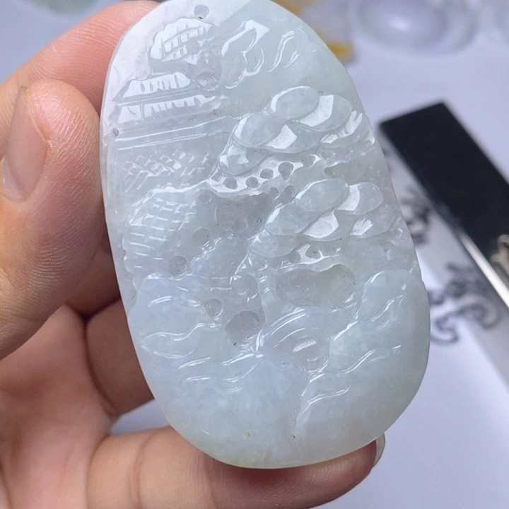颈饰未镶嵌翡翠翡翠