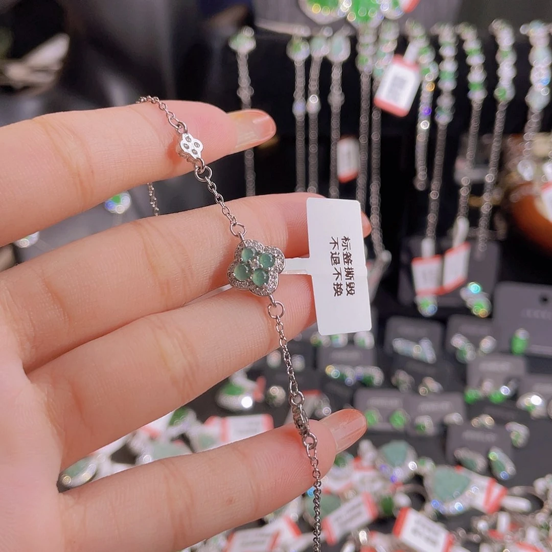 未镶嵌手链翡翠手链