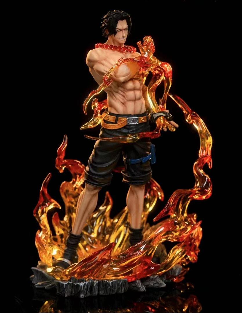 海贼王AS火焰艾斯   优质手办模玩摆件