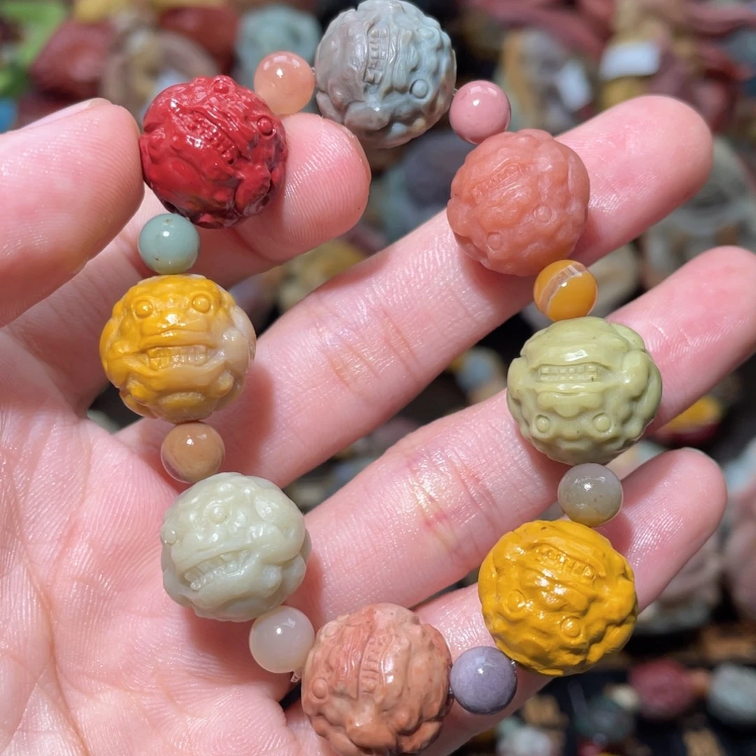 石英质玉未镶嵌手链