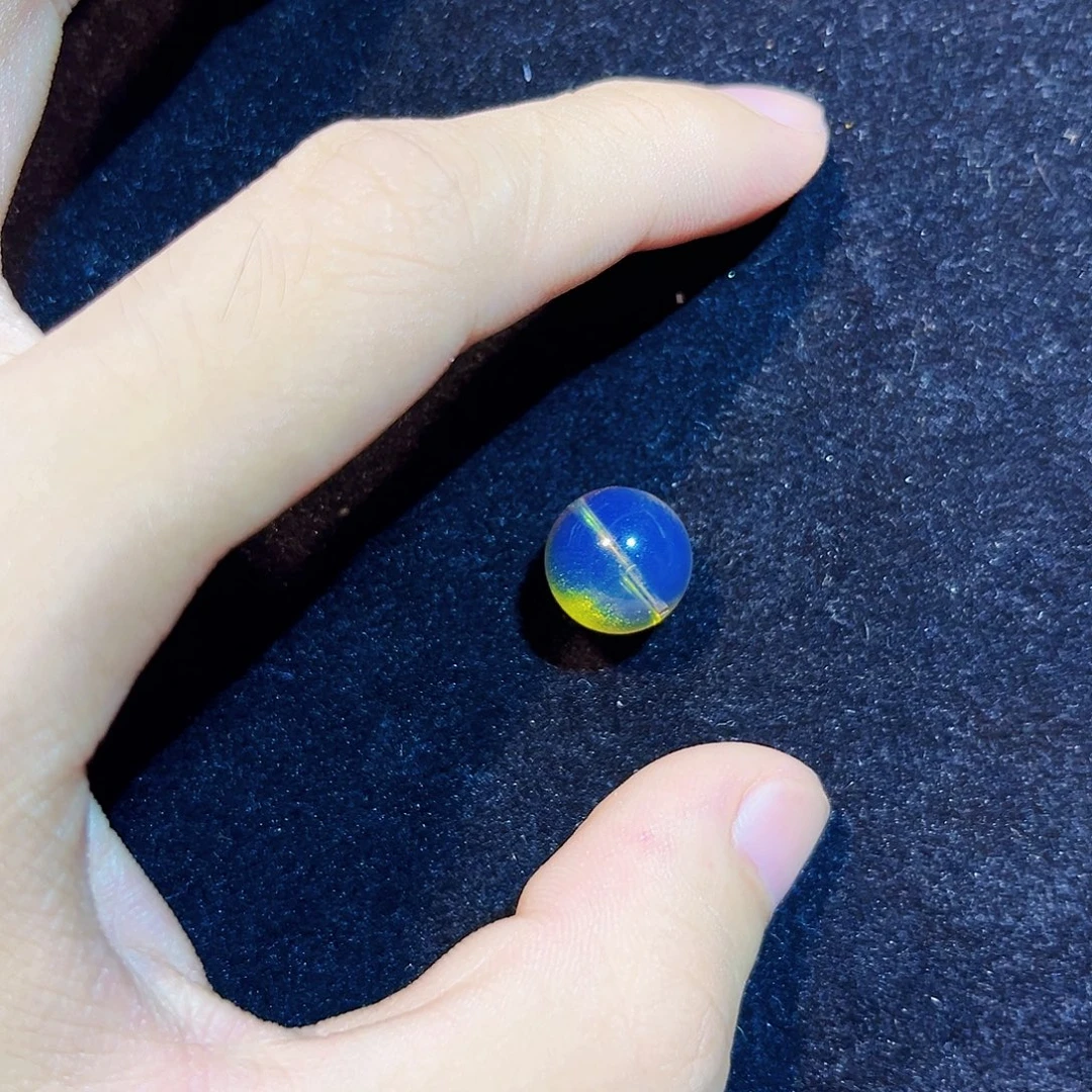 它***板蓝珀未镶嵌珠宝奇石13mm