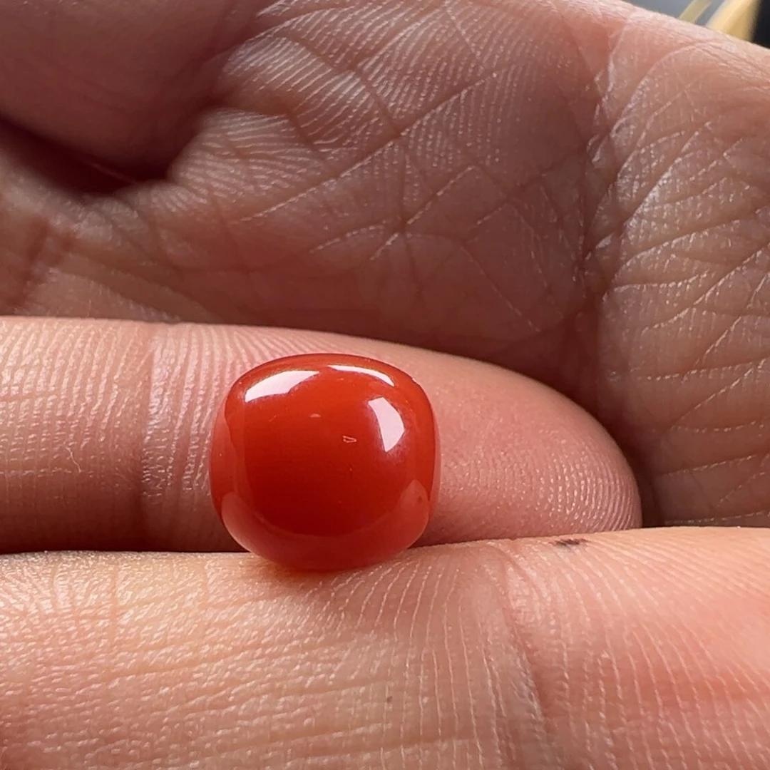 南红玛瑙老型9.2*8.4未镶嵌