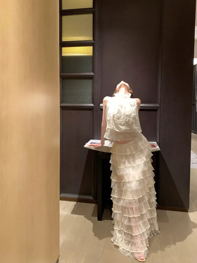 桐桐【49.9-89.9】默认微瑕no退十三行千金套装裙女春夏2025新款