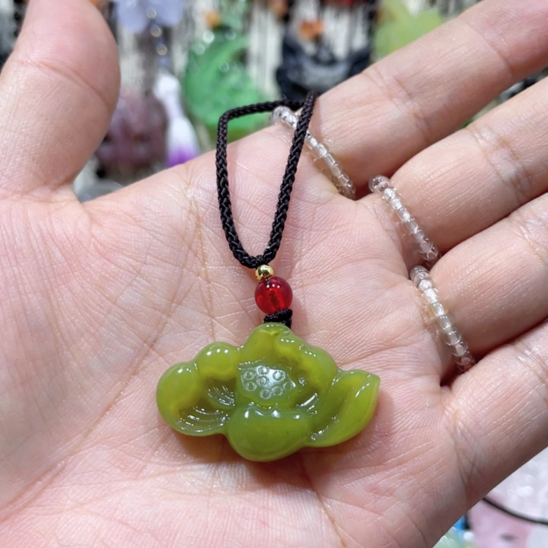 【闪购商品】未镶嵌岫玉颈饰92福利