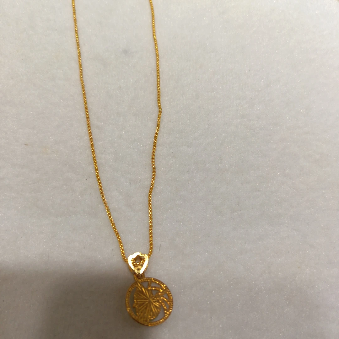纯天然和田黄口料葫芦S925银镀金吊坠。