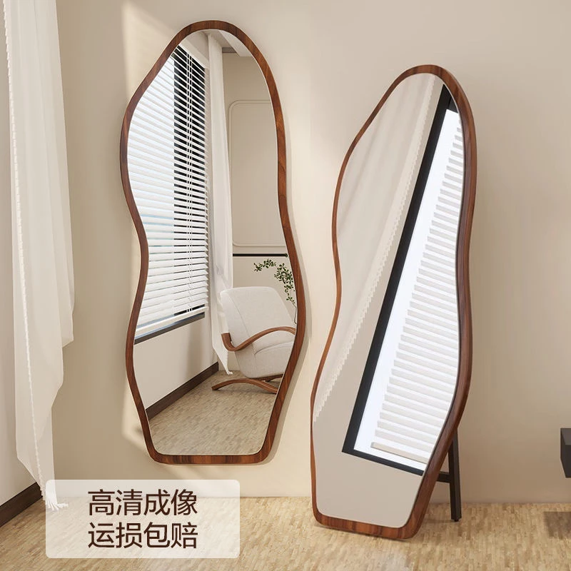 全身镜落地镜服装店大镜子家用网红女生卧室异形挂墙试衣镜立式