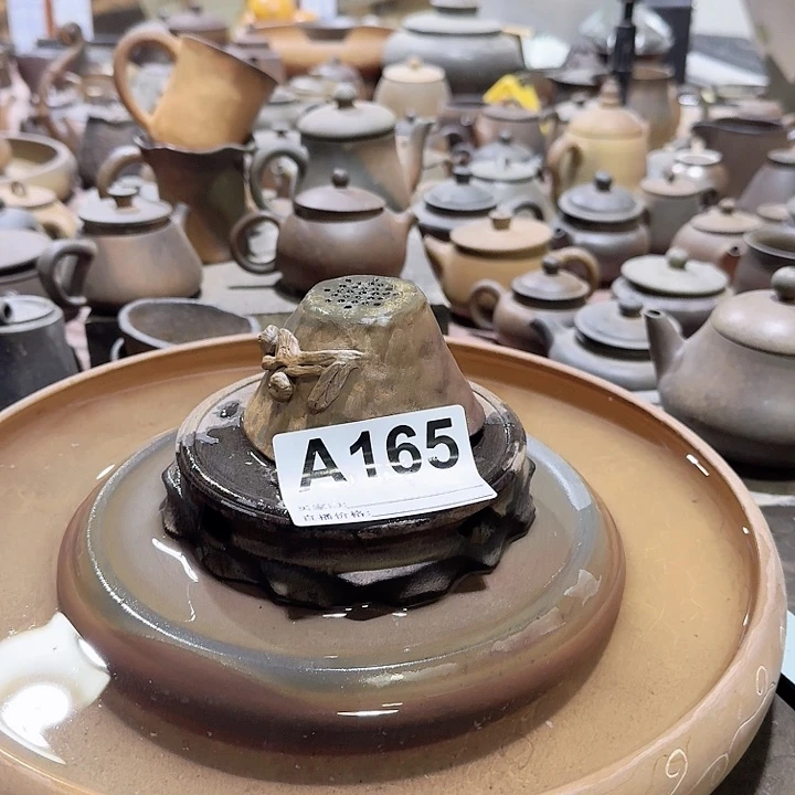 紫砂茶壶坭兴陶柴烧