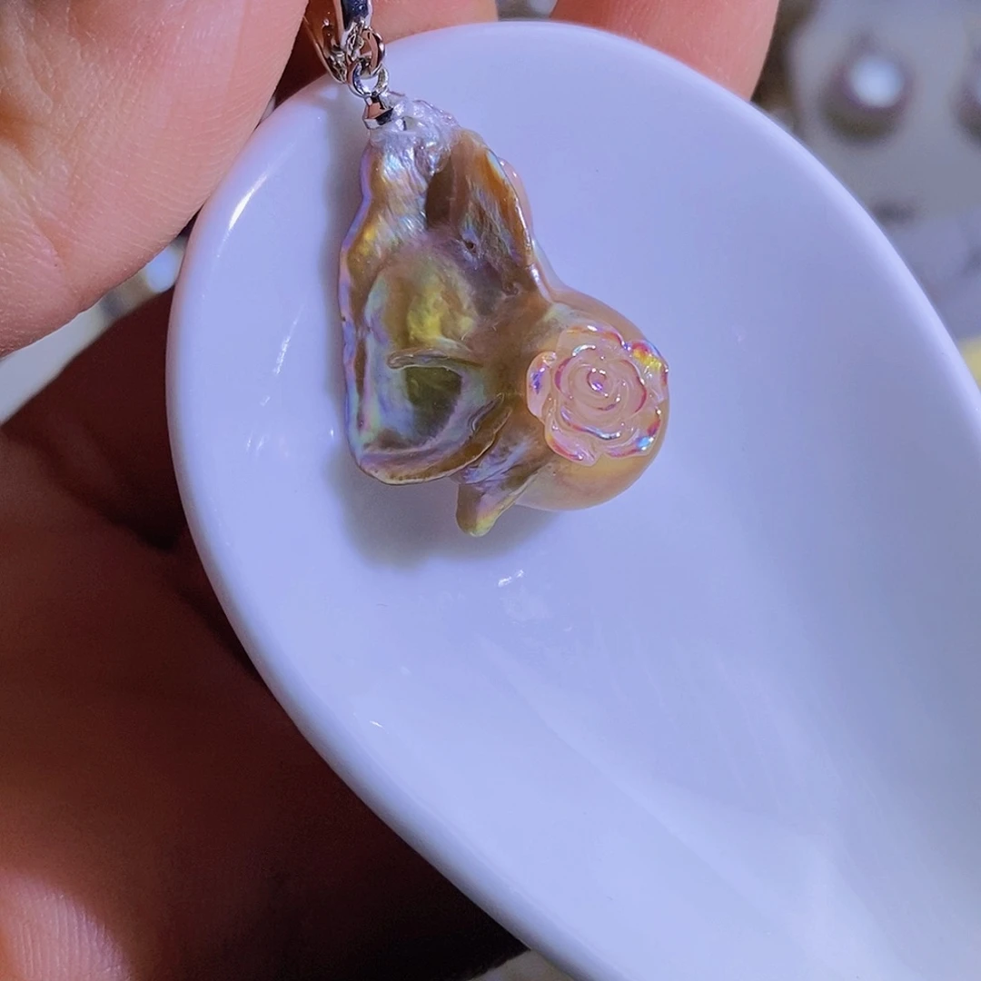 淡水珍珠合金天然淡水珍珠（微瑕）