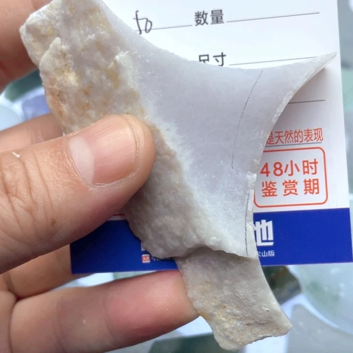 海***针翡翠未镶嵌颈饰6867