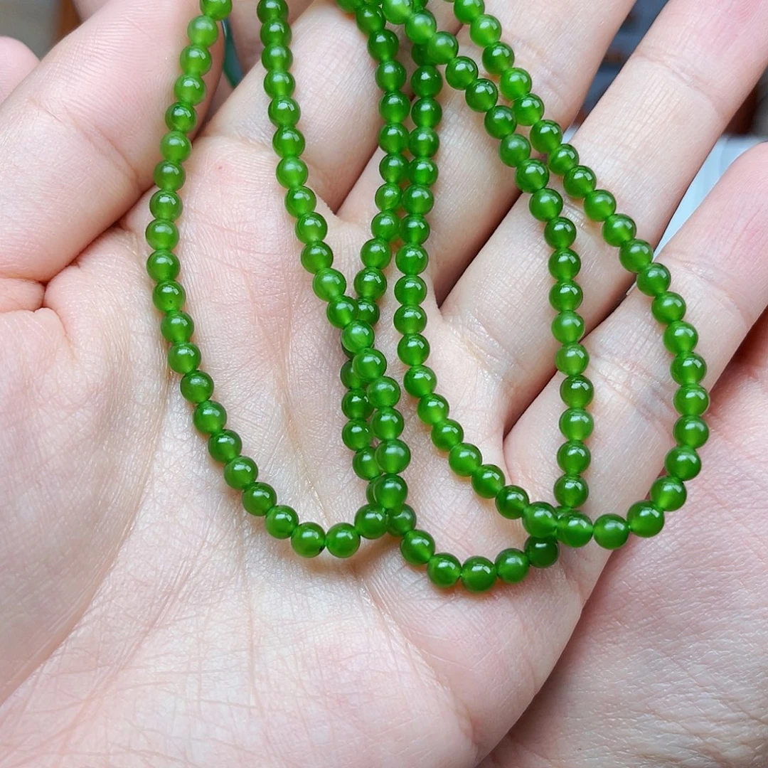 和田玉未镶嵌颈饰06