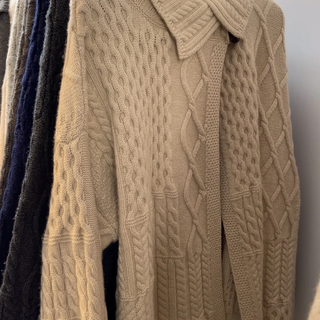 加厚 斗篷款 羊绒衫