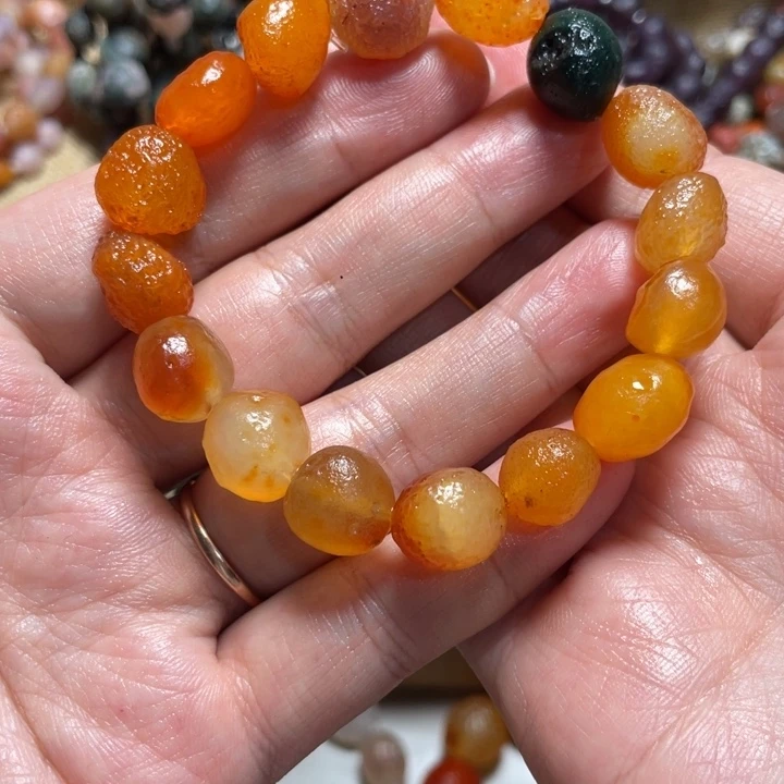 玛瑙/玉髓合金手链