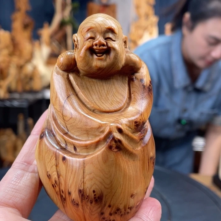 柏木（崖柏）手把件