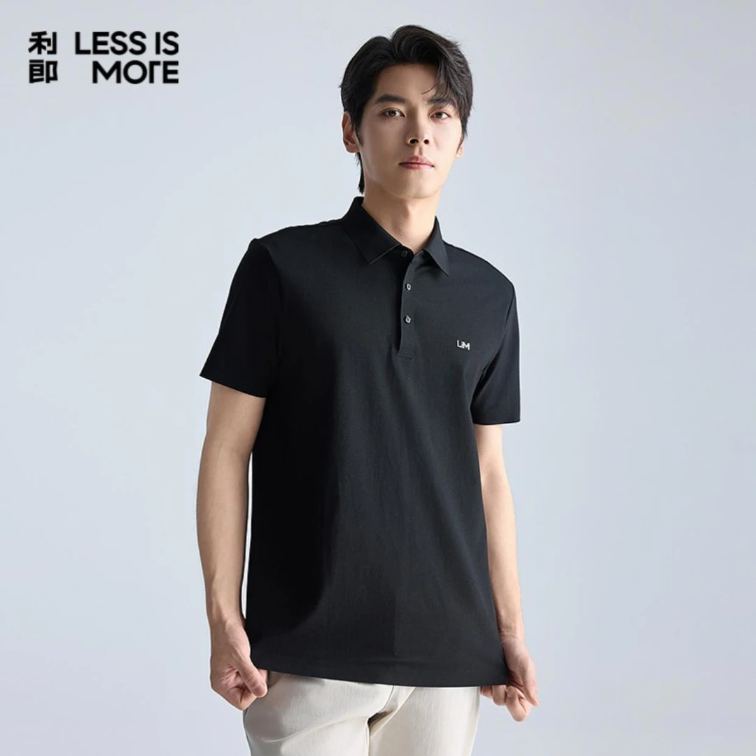 【多彩POLO】利郎夏季男士时尚休闲速干凉感纯色户外半袖翻领短T恤