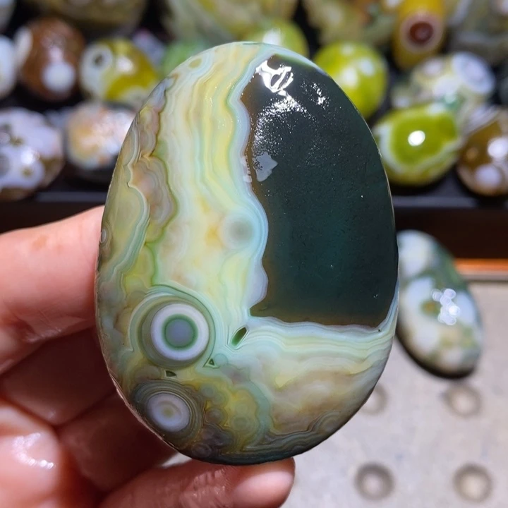 未镶嵌玛瑙/玉髓珠宝半成品26
