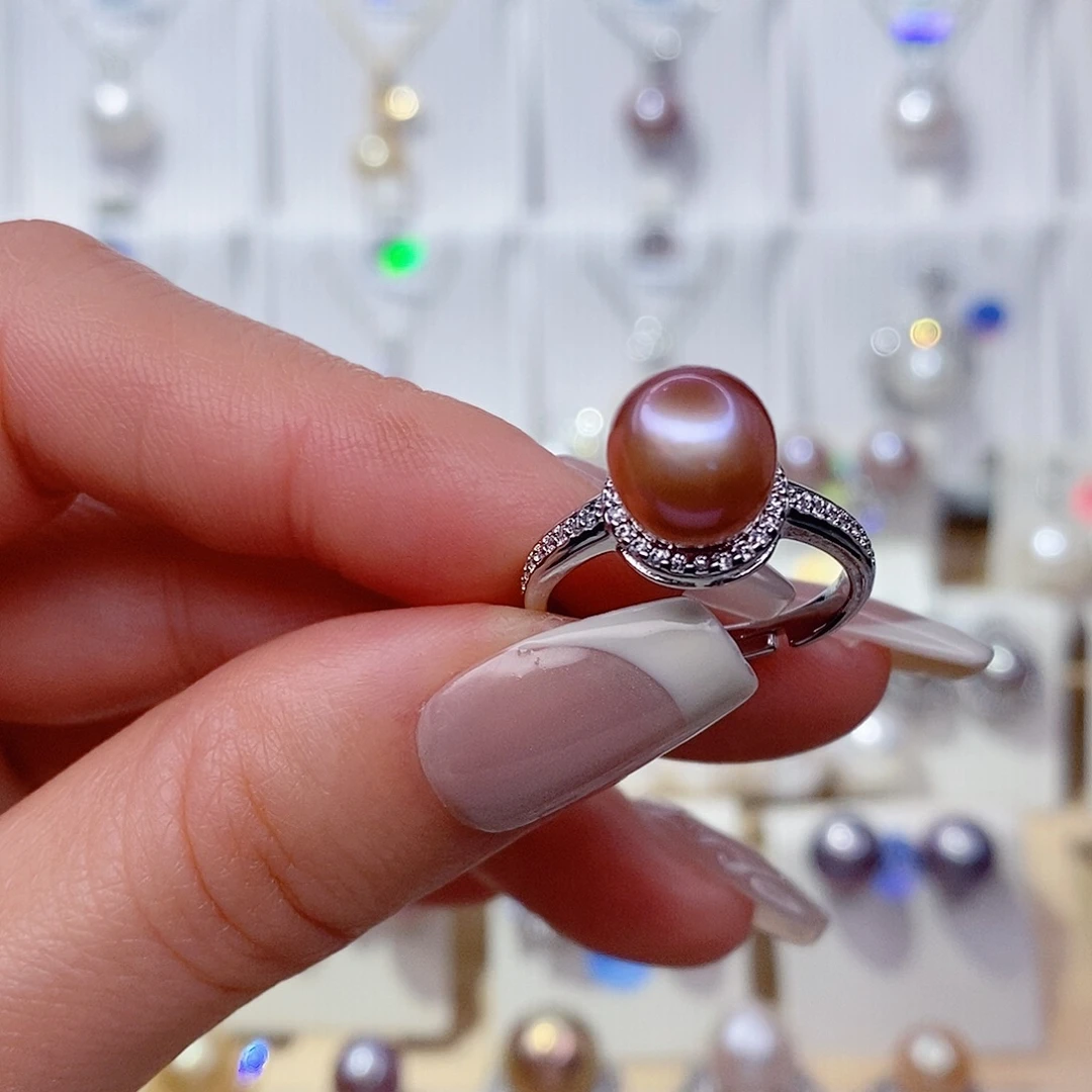 淡水珍珠未镶嵌戒指