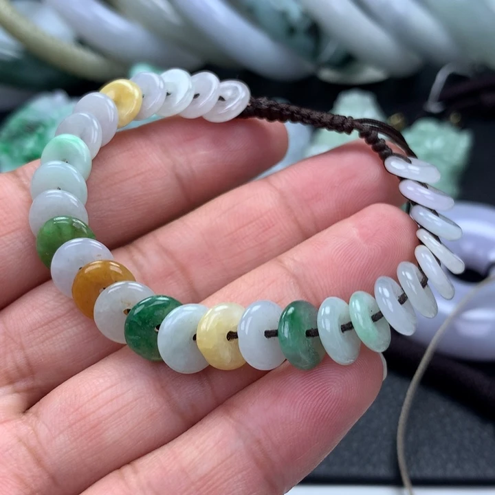 未镶嵌手链翡翠翡翠A货