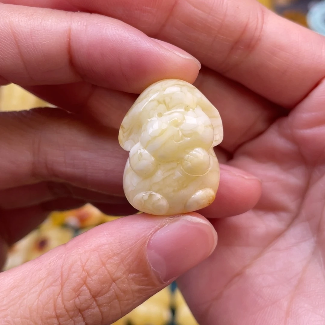 裸石琥珀未镶嵌蜜蜡