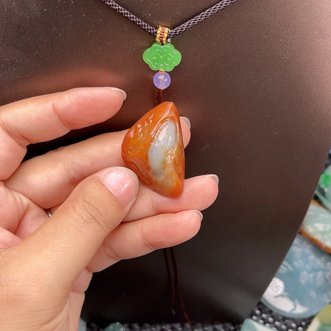 流***星定制翡翠未镶嵌翡翠