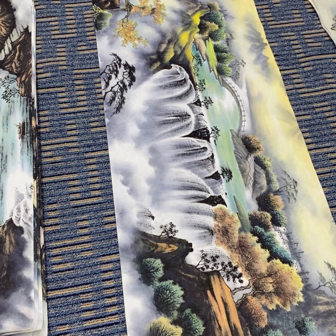 国画爱*国画山水赵福良小八一张小六两张四尺三张打包  琪