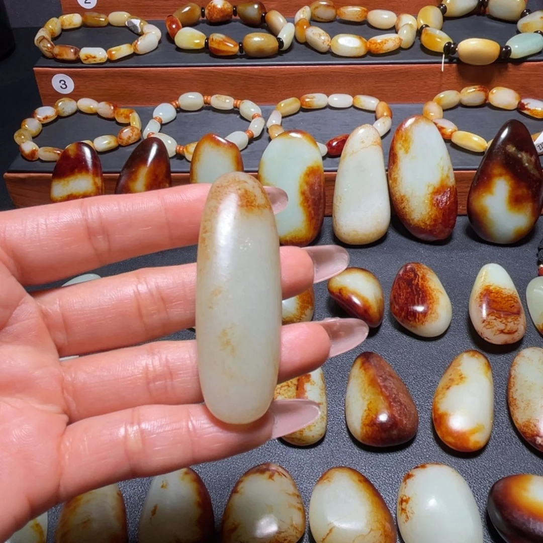 未镶嵌手链和田玉沧***粟