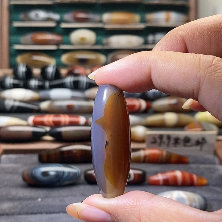 玛瑙/玉髓未镶嵌吊坠(不含链)