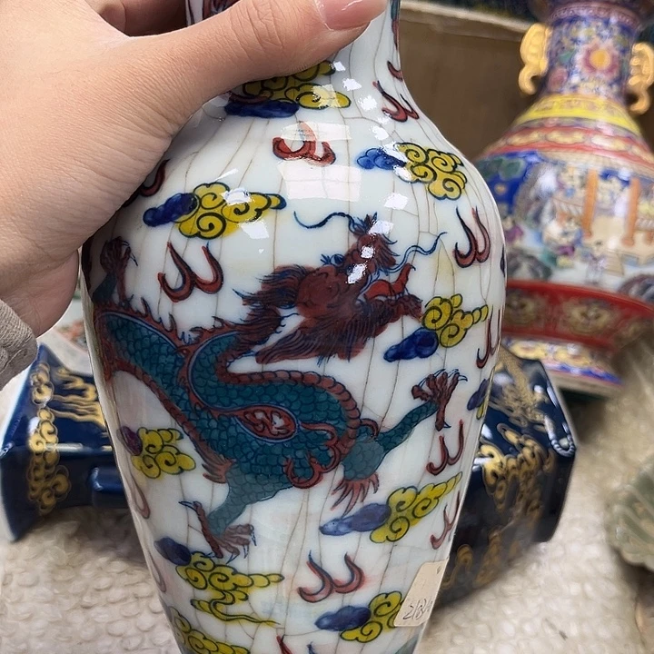 瓷片瓷器摆件 瓷器摆件